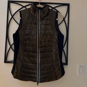 Blanc Noir copper Puffer Vest